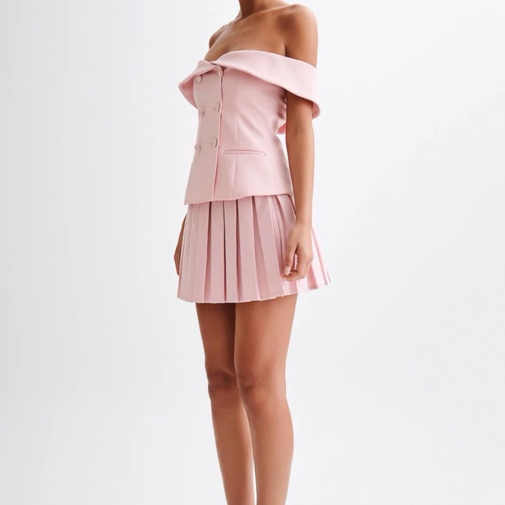 Meshki Mura Skirt Baby Pink - Picture 2 of 3